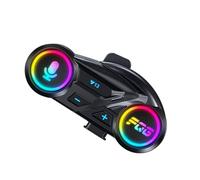 Mimoqk Casque casque de moto sans fil | Réduction du bruit étanche 800 mAh Écouteurs pour ski, course, tourisme, motoneige, vélo