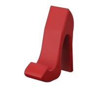 Mimoqk Cell Phone Stand, Desk Phone Stand, Cellphone Holder, Portable High-Heeled Novelty Design, Stable Adjustable Viewing Angle Support, Video Calls Recording Stands for Home Study Kitchen Bedside