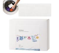 Mimoqk Color Grabber Lot de 30 draps à linge colorés pour vêtements sombres, couettes, machine à taches, vêtements colorés