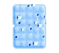 Mimoqk Cooling Mat, Dog Pad, Thicken Summer Cushion Cool Pad with Non-Slip Base for Pets, Indoor Outdoor Floor Crate Travel Camping Cat Puppy Bed Comfort, 23.62x19.69 inches