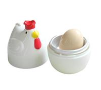 Mimoqk Cuiseur à œufs au micro-ondes | Pocheuse à œufs en forme de poulet - 1 capacité d'œuf, gadgets de cuisine, créatif et efficace pour un petit déjeuner rapide