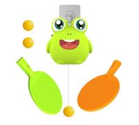 Mimoqk Door Table Tennis, Interactive Adjustable Portable, Table Trainer with Foldable Net, Sport Accessories with Durable Construction, Tennis Gear, Pong Set for Home Recreation Outdoor