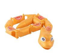 Mimoqk Fidget Snake Figure, Articulated Rubber Snake, Prank Gag Collectible Flexible Multi Joint Design, for Kids Adults Classroom Picnic Party Prank Gift Stress Relief Desk Fun Toy 14.17 inches