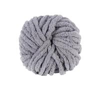 Mimoqk Fil chenille - 25 m - Velours doux - Fournitures de tissage et de tricot pour décoration d'intérieur - Jeté de coussin, panier, chapeau, lit pour animaux domestiques, vêtements de bébé