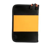 Mimoqk Fishing Lure Storage Wallet, Portable Bait Carrying Case, Multifunctional Fishing Gear Organizer, Waterproof Zipper, Multiple Compartments, Ideal for Camping, Travel, Outdoor Adventures