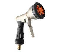 Mimoqk Garden Hose Nozzle, High Pressure Handheld, Hose Nozzle Sprayer with Adjustable Flow, Watering Tool for Patio Lawn Yard Plants, Outdoor Gardening Tools, Home House Car for Washing Use