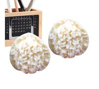 Mimoqk Hand Massage Ball, Walnut Relief Tool, Hand Training with 2 Pieces, Massage Use for Travel Fitness Work Home Office, Fitness Tools, Hands Exercise Balls for Men Fathers Day