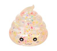 Mimoqk Hand Squeeze Toy, Calming Glitter Fun, Rebound Stress Ball, Sensory Relaxation Fidget Soft Squishy Hand Toy for Boys Children Students Adults Classroom Home Dorm Commuting