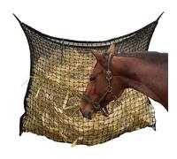 Mimoqk Horse Hay Feeder Bag, Bite-Proof Feeding Supplies, Goat Hay Feeding Bag, Tear-Resistant Material, Adjustable Hanging Design, Heavy-Duty Outdoor Farm Feeder for Goats Sheep Horse Fences