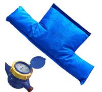Mimoqk Insulated Water Meter Cover for Freeze Protection, Weatherproof Double -Sided Heat Preservation Bag | Outdoor Well Pump and Sprinkler Valve Cover for Extreme Cold Weather, bleu,