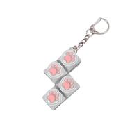 Mimoqk Keyboard Clicker Fidget, Cat Paw Sensory Toy, Sound Keyboard Fidgets with Click Effect, Fidget Toy for Party, Sensory Desk Accessory, Home Classroom Travel Toys for Indoor