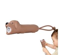 Mimoqk Kids Flashlight Rechargeable, Cute Animal LED Torch, Fun Christmas Stocking Stuffer, 1200mAh Battery, (Multicolor, 1 Pack), Outdoor Camping & School Use for Children