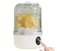 Mimoqk Lave-Linge Pour Sous-Vêtements - Petite Machine À Laver Le Linge,Appareil Électrique Automatique Compact Sans Fil Pour Sous-Vêtements Et Chaussettes Étudiant En Résidence