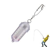 Mimoqk Lumière de leurre LED de pêche, lumière d'appât de Poisson - Lumières LED sous-Marines pour appâts de pêche en Haute mer | Outils de de Nuit à Longue durée de Vie de la Batterie pour Le