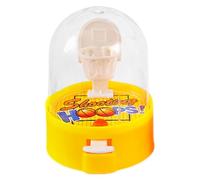 Mimoqk Mini Basketball Set, Finger Sports Toy, Handheld Arcade Machine, Portable Skill Game, Desk Entertainment Kit, Ideal for Kids’ Presents, Party Events, Travel Fun, Office Play