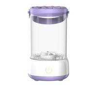 Mimoqk Nettoyeur Électrique de Pinceaux de Maquillage | Nettoyeur d'Accessoires de Maquillage | Machine Électrique de Nettoyage pour Brosses Cosmétiques | pour Femmes Amatrices de Beauté Usage