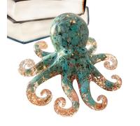 Mimoqk Octopus Sculpture, Octopus Ornament Decorative Resin Figurine, Long Tentacles Octopus, Nautical Home Decor, Long Tentacles Octopus Figurine as a Unique Accent for Home Decoration