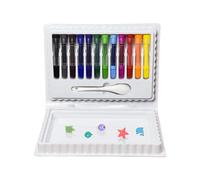 Mimoqk Painting Pens, Water Pens, Color Markers with Spoon, Creative Stationery, Preschoolers, Kindergarten, Boys, Girls, School Drawing, Art Supplies, Educational Toys, Imaginative Play