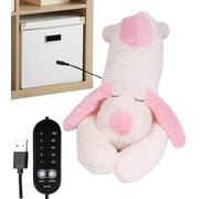 Mimoqk Peluche Chauffante pour Animaux | Jouet Chien Doudou Réchauffant - Jouet en Peluche USB avec Température Réglable et Arrêt Automatique pour Nuque Dos Ventre Épaules Règles,