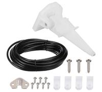 Mimoqk Pitot Pitot Pitot, kit de vitesse de compteur de vitesse pour bateaux marins | Kit de tube Pitot pour une lecture précise | Performances de pression stables jusqu'à 80 mph pour les amateurs de
