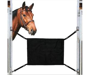 Mimoqk Porte de Box pour Chevaux, Protection d'Écurie Équine, Portail À Sangles Réglables pour Fermes Pension Équine Centres Équestres Écuries