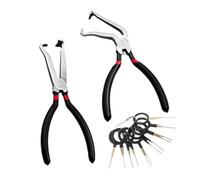 Mimoqk Princements de déconnexion électrique, Pinces de déconnexion électrique pour la Voiture,Fritres de connecteur de Tuyau en Acier en Carbone | Réparation de l'outil de Retrait de Filtre avec Une
