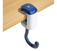 Mimoqk Purse Hook, Adjustable Clamp-On Hook, Adjustable Desk Hooks with Clamp, Desk Hooks for Offices School, Desks Accessories, Purse Set for Chair Backpacks Handbags Wallet Umbrella Coat Jacket