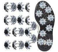 Mimoqk Remplacement Crampons pour Chaussures De Golf - Pointes Amovibles pour Chaussures De Golf | 18 Pièces Accessoires Golfeurs pour Passionnés Membres Participants Tournois