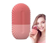 Mimoqk Rouleau à glace | Silicone pour rouleaux de glace de refroidissement de qualité alimentaire,Outil de soin de la peau de rouleau à glace en silicone, rouleau de massage du visage