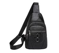 Mimoqk Sacs d'élingue - Sac à dos poitrine compact de 7,09 pouces pour les voyages, sac à main épaule imperméable avec sangle réglable, de corps transversal pour les magasins femmes, nylon robuste,