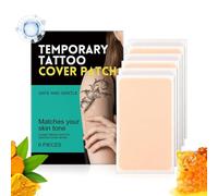 Mimoqk Scar Cover Tape - 6 Pieces Invisible Waterproof Breathable Tape, Scar Cover Up Sheets, Skin Protection and Concealment, Beauty Care, for Face C-Section Postpartum Neck Head Arms Legs