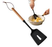 Mimoqk Silicone Spatula, Heat-Resistant Spoon, Non Stick Spatula with Lanyard, Kitchen Utensils for Baking, Cooking Tool, Spatulas for Mixing Flipping Scraping Home Apartment Restaurant