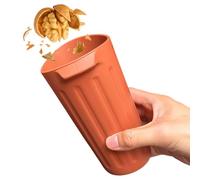 Mimoqk Small Car Trash Can, Silicone Non Slip Bin, Anti Shake Garbage Holder, Compact Cup Holder Design Keeps Vehicle Interior Clean for Truck Suv Sedan Automotive Center Console Travel Road Trip Use