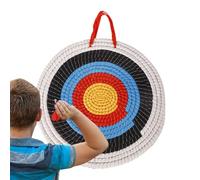 Mimoqk Straw Target, Handwoven Training Tool, Outdoor Target with Portable Design, Straws Targets for Training Practice, Sports Equipment, Portable Straw Targets for Men Women Boys Girls