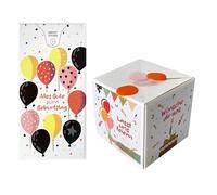 Mimoqk Surprise Party Box, Portable Confetti, Celebration Pack with Fun Blast, Cannon for Stress-free Cleanup, Event Supplies Kit, Joy Gift Bundle for Family Friends