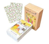 Mimoqk Tarot Card Deck, Bird-Themed Tabletop Game, Interactive Divination Card Set with Guidebook, Tarot Reading Cards for Beginners Adults Teens, Cards Game Set, Tarots Experience for Men Women