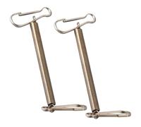 Mimoqk Water Bottle Springs, Fastener Bottle Holders, Long Lasting Drinking Buckles 2, Secure Replacement Spring for Rabbits, Guinea Pigs, Hamsters, 3.07 inches