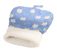 Mimoqk Winter Cat Sleeping Bag, Warm Semi Enclosed Sleeping Bed for Cats, Cold Weather Resting and Sleeping Bag for Indoor Cats, Comfortable Pet Bed for Window Sill, Car, and Travel