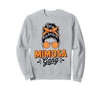 Mimosa Brunch Club Orange Cocktail Funny Women Sweatshirt