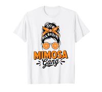 Mimosa Brunch Club Orange Cocktail Funny Women T-Shirt