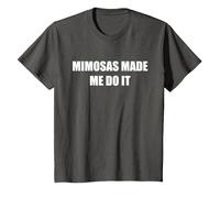 Mimosas m'a Fait Le Faire T-Shirt, Enfant, Asphalte, 12 Ans