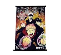 MIMOSQ Anime Jujutsu Jk Kaisen Cosplay Affiche 60x40cm - Licence Officielle