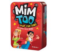 Asmodee - MIMTOO : Pop Culture - Jeu d'Ambiance Rythmé pour Adultes et Enfants dès 12 Ans - Jeu de Mimes Collectif - Thème Pop Culture - 4 à 10 Joueurs - 30 Min - Version Française