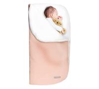 MIMUSELINA Nid d'ange Bébé Hiver Poussette et Berceau | Gigoteuse 0-6 Mois Hiver en Coton Doux | 2 en 1: Sac de Couchage Bébé 92x46 cm ou Couverture Emmaillotage 92x92 cm | Espagne