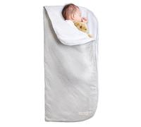 MIMUSELINA Nid d'ange Bébé Hiver Poussette et Berceau | Gigoteuse 0-6 Mois Hiver en Coton Doux | 2 en 1: Sac de Couchage Bébé 92x46 cm ou Couverture Emmaillotage 92x92 cm | Espagne