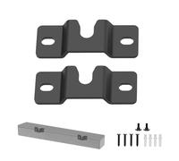 mimzemamz Support Barre de Son Universelle - Support Mural pour Enceintes jusqu'à 7 kg, Noir