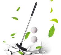 Min-i Clubs de golf, tête en de zinc, putter en acier inoxydable, poignée en tp-r portable, putter min-i, putter 2 voies antirouille -i accessoires pour salon, chambre à coucher, école