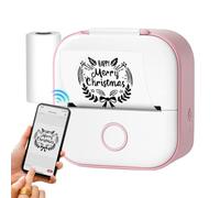 Min Imprimante de Poche - Imprimante sans Fil bluetoth, Imprimante Photo Instantanée Thermique Portable | Idéale pour Album, Collants, Étiquettes, et Reçus, Compacte et Pratique pour Voyage