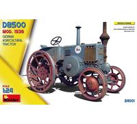 MiniArt Maquette plastique Tracteur agricole D8500 Mod. 1938 1:24 Kit non peint Réf. 24001