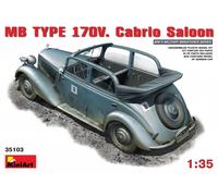 Maquette Mb Type 170v Cabrio Saloon |miniart|35103| 1:35